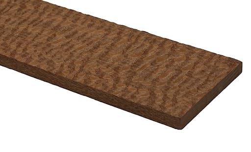 Exotic Wood Zone Leopardwood Thin Stock Lumber Board for DIY Craft Supplies, Woodworking Materials, Woodworking Projects, Furniture Making, Woodturning, (1 Piece) 1/2" x 2" x 12" - size: 1/2" x 2" x 12"