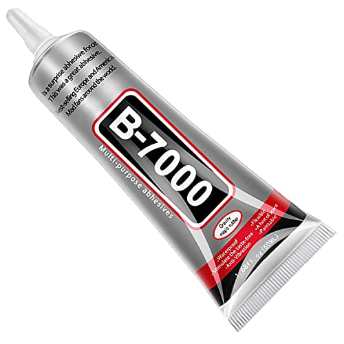 B7000 Jewelry Glue for Making, FITTDYHE 1PCS 50ML/1.69 fl oz Clear Adhesive for Rhinestone, Fabric, Multipurpose Super B-7000 for Phone Repair, Nail Art, Wood, Glass, Charms - color: 1 PCS × 50ml Each