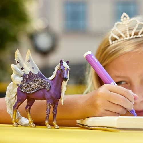 Schleich Bayala - Star Pegasus, Mare Toy Figurine - Kids Ages 5+ | 70579 - style: 2021 Box Style