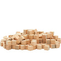 DIY Wooden Cubes 5/8-inch, Pack of 100 Small Blank Wooden Blocks, Unfinished Wood Blocks for Crafts, and DIY, by Woodpeckers - size: 5/8 inch