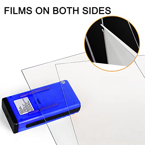 10 Pack 12x12x.02” Clear Plastic Sheet PET Flexible for DIY Craft Projects