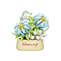 Ruffled Gerbera Mini Flower Potted Bonsai Building Toy - style: Ruffled Gerbera