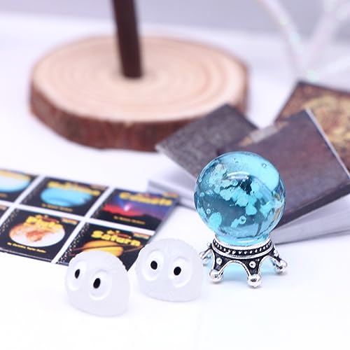 26Pcs Halloween Miniatures Set, Dollhouse Mini Fairy Garden Accessories