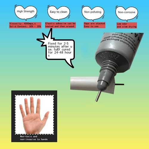 B-7000 Adhesive Multi-Function Glues,Super Glue Suitable for Phone Screen Repair,Wooden,Jewelery,1 Pack (15ML*2)