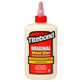Titebond Original Wood Glue 5063, Industry Standard for Woodworking, Furniture Repair/Assembly, Construction, Home Repair or Modeling, 8 oz - size: 8 fl oz