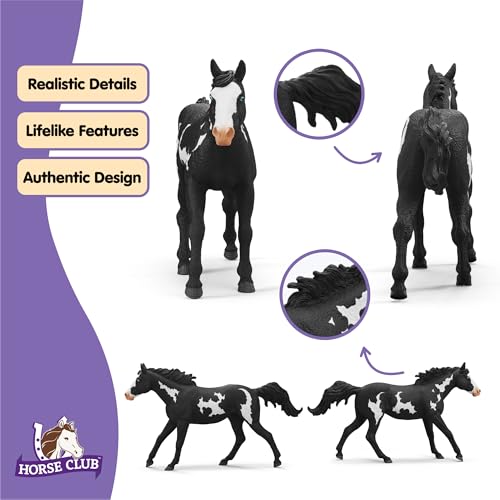 Schleich Horse Club - Paint Horse Gelding Toy Figurine - Kids 5+ | 14900 - style: Paint Horse Gelding