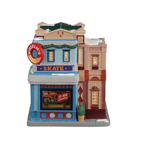 Lemax Wheelie's Cycle and Skate Shop #25891