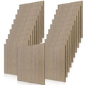 20 Pieces Walnut Plywood Sheets for DIY 12 x 12 x 1/8 Inch Unfinished Craft Wood for Laser Cutting, Engraving, Drawing, Painting, and Wood Burning 3mm Walnut Hobby Wood Sheets (20 Pcs)