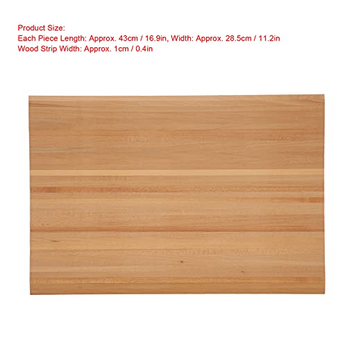 Dollhouse Floorboard, Dollhouse Floor Sheet Miniature Simple Elegant Wood Strip Flooring Decoration Accessory Furniture Dollhouse Accessories
