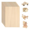 36 Pack Basswood Sheets for Crafts 12"x16"x1/8", 3mm Thick Plywood Sheets Board for Craft, Unfinished Wood Sheet for Laser Cutting & Engraving, Wood Burining, Painting, Staining，Architectural Model - size: 12"x16"x1/8"