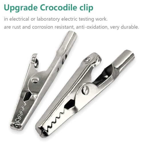 25Pcs 51mm Metal Alligator Clip for Crocodile Electric