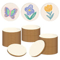 100 Pieces 1.5 Inch Unfinished Wood Circles Round Discs - size: 1.5Inch-100PCS