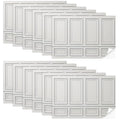 Flutesan 12 Pcs Miniature Dollhouse Wallpaper, Vintage Artistic - style: Vintage Artistic