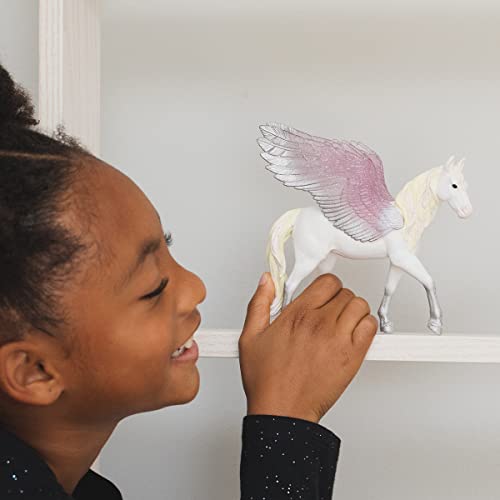 Schleich bayala, Unicorn Toys, Unicorn Gifts for Girls and Boys 5-12 Years Old, Star Pegasus Mare, Multi, 70579 - style: 2022 Box Style