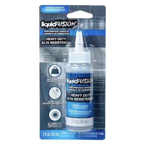 Aleene's Liquid Fusion Glue, Great for Rhinestone Embellishment, Diamond Art, Strong Hold, Dries Clear, 2 fl oz