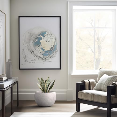 Kante Accent Round Bowl CON Gray Concrete Planter 15.7" Dia, Outdoor - color: Light Gray, size: 15.7" d