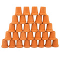 Mini Terracotta Pots – Small Clay Flower Pots for Succulents, Cactus, DIY Crafts, Fairy Garden, School Projects – Set of 30 (Straight Cylinder, 0.7 Inch) - size: 0.7 Inch, style: Straight Cylinder