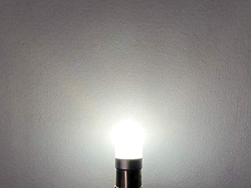 #313 Miniature Bayonet LED Replacement | 28V | Ba9s Base | Bulb Shape: T3 1/4 | Replaces Bulb Numbers: 313 1818 1819 1820 1820BTS 1829 1843 1864 1873 757 1437 (2-Pack; Pure White) - color: Pure White, size: 2 Pack