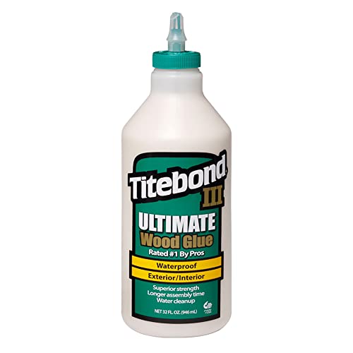 Titebond III Ultimate Wood Glue 32 Oz. – Tan, 1415 - size: 32 Fluid Ounce