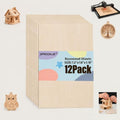 Basswood Sheets 12"x18"x1/8",12 Pack - color: 12 Pack, size: 12"x18"