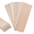 Balsa Wood Sheets in 5 Thickness, 5 PCS 12" x 4" Wood Pieces for Crafts - size: 12″x4″x(1/16″+1/8″+1/4″+5/8″+1/2″)