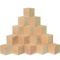 DIY Wood Cubes 2-inch, Pack of 100 Small Wooden Baby Blocks for Baby Shower, Wooden Blocks for Crafts, STEM, Building, and Blank Wood Dice, by Woodpeckers - size: 2 inch