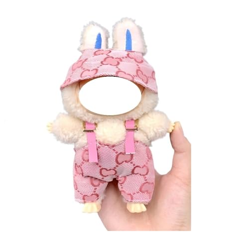 Clothes for LABUBU Doll (NO Doll),Outfit for LABUBU,Clothes Set for LABUBU Dress Up,Accessories for LABUBU - color: Yello