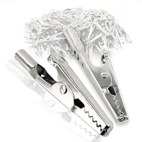 25Pcs 51mm Metal Alligator Clip for Crocodile Electric
