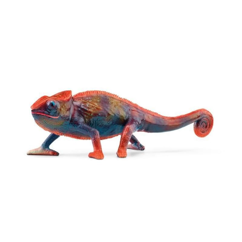 Schleich Wild Life - Chameleon Toy Figurine - Kids Ages 3+ | 14858 - style: Chameleon