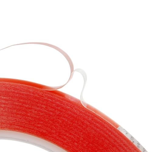 1.5mm x 25M (0.06" x 82ft) Clear Double Sided Strong Adhesive Tape - size: 1.5mm