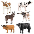 Terra by Battat Farm Animal Toy Set, 6 Realistic Figurines, Farm Animal Set - style: Farm Animal Set
