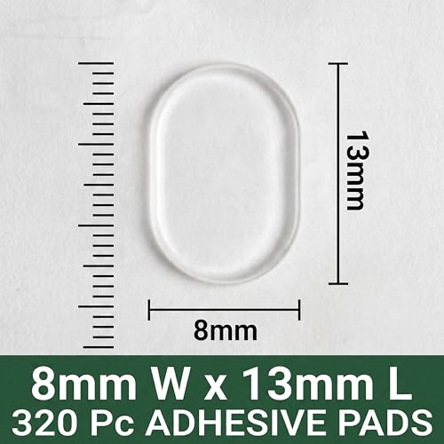 320Pcs Double Sided Adhesive Dots for Sonny Angel & Smiski Figures, Transparent Mounting Putty for Wall Decor, Posters, Photo & Crafting, Removable Sticky Tack Dots, No Residue & Wall Safe