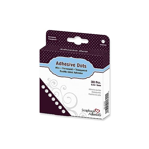 Scrapbook Adhesives by 3L 1304 Double Sided Adhesive Dots Dodz, Mini - style: Mini