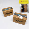 Miniature Set Shopping Mall Shipping Boxes 8P(Unfolded) 1:12 Scale Models Dollhouse Accessory Prime Shipping Box Miniature