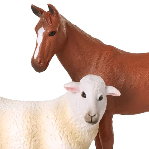 Terra by Battat Farm Animal Toys, 3-Piece Realistic Figurines, Animals