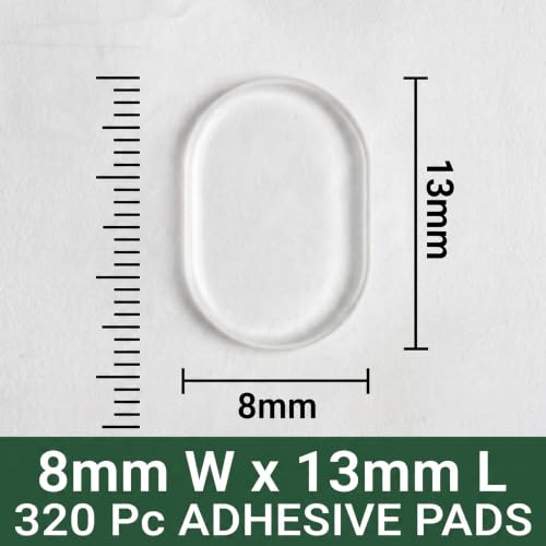 400PCS Double Sided Adhesive Dots for Sonny Angel & Smiski Figures, Transparent Mounting Putty for Wall Decor, Posters, Photo & Crafting, Removable Sticky Tack Dots