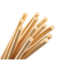 HOPELF 100PCS Dowel Rods Wood Sticks Wooden Dowel Rods - 1/2 x 6 Inch Bamboo Sticks - for Crafts，Hardwood Dowel Rod Assortment，Wooden Rod Sticks Doweling Rods，DIYers. - size: 1/2" x 6"