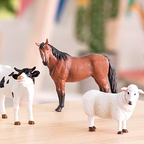Terra by Battat Farm Animal Toys, 3-Piece Realistic Figurines, Animals