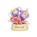 Corn Poppy Mini Flower Potted Bonsai Building Toy - style: Corn Poppy