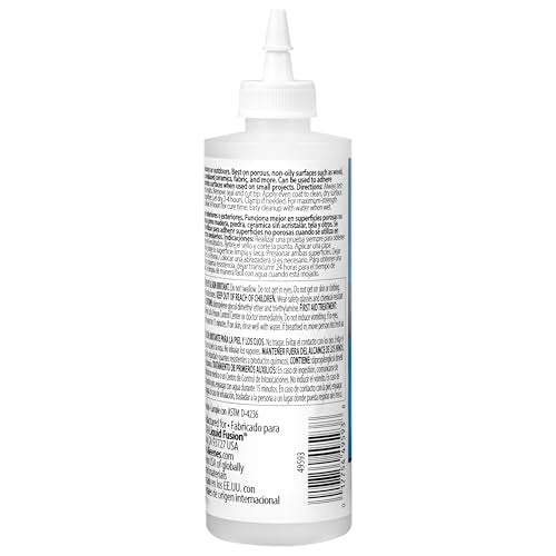 Aleene's Liquid Fusion Glue, Great for Rhinestone Embellishment, Diamond Art, Tumbler Making, 8 oz - size: 8oz