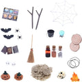 26Pcs Halloween Miniatures Set, Dollhouse Mini Fairy Garden Accessories