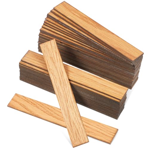 TOYANDONA 40 Pcs Miniature Dollhouse Wallpaper and Flooring Peel and Stick Miniature Wood Flooring Tiles for Doll House Mini DIY Self Adhesive Dollhouse Accessories for 1:12 Scale Doll House - color: Light Brown