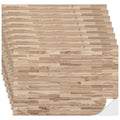 Flutesan 24 Pcs Miniature Dollhouse Wallpaper, Natural Style - style: Natural Style