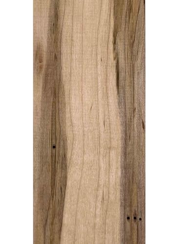 Ambrosia Maple Thin Stock Lumber Boards Wood Crafts 1/4" x 2" x 12" - size: 1/4" x 2" x 12"