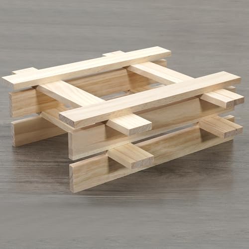 Wood Strips Slats Wooden Dowels for Crafts 3/8"x 1.5" x 12", 10 PCS Decorative Wood Trim Planks for Wall, Square Wooden Sticks for Crafting, Unfinished Pine Lumber Pieces for Woodworking Models Making - size: 3/8" x 1.5" x 12"-10 PCS
