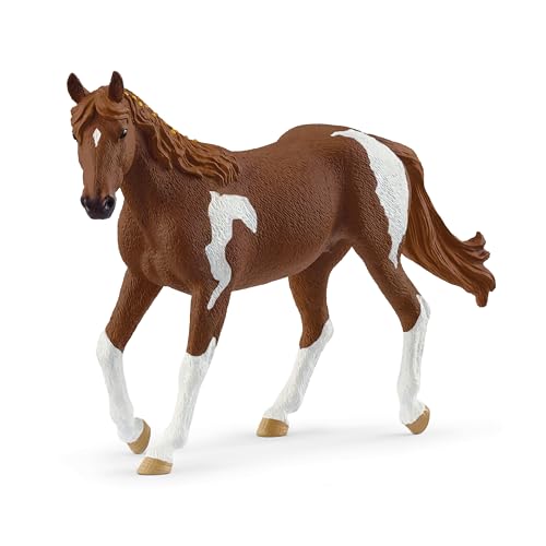 Schleich Horse Club - Paint Horse Mare Toy Figurine - Kids Ages 5+ | 14901 - style: Paint Horse Mare