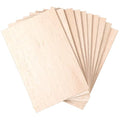 Namalu 10 Pack Unfinished Balsa Wood Sheet DIY, 6 x 4 x 0.08 Inches-2 mm - size: 10 Pack - 6 x 4 x 0.08 Inches-2 mm