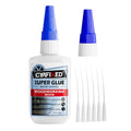 Fast & Control Wood Super Glue 2 oz, Medium CA Glue for Furniture Carpentry - size: 2 oz