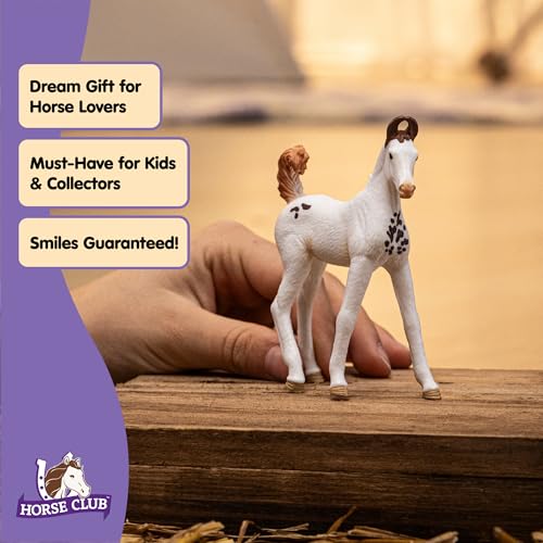 Schleich Horse Club - Marwari Foal Toy Figurine - Kids Ages 5+ | 14896 - style: Marwari Foal