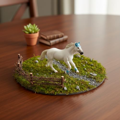 Horse Toy Figure, Realistic Hand-Painted for Girls Boys, Ages 3-15